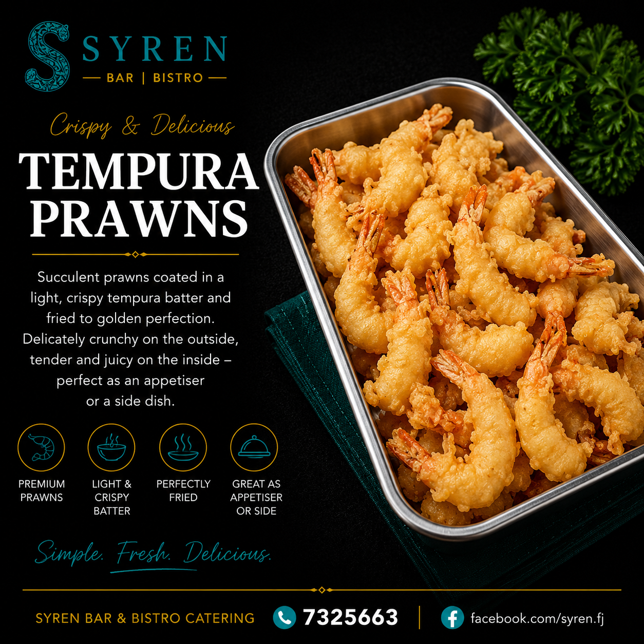 Tempura Prawns